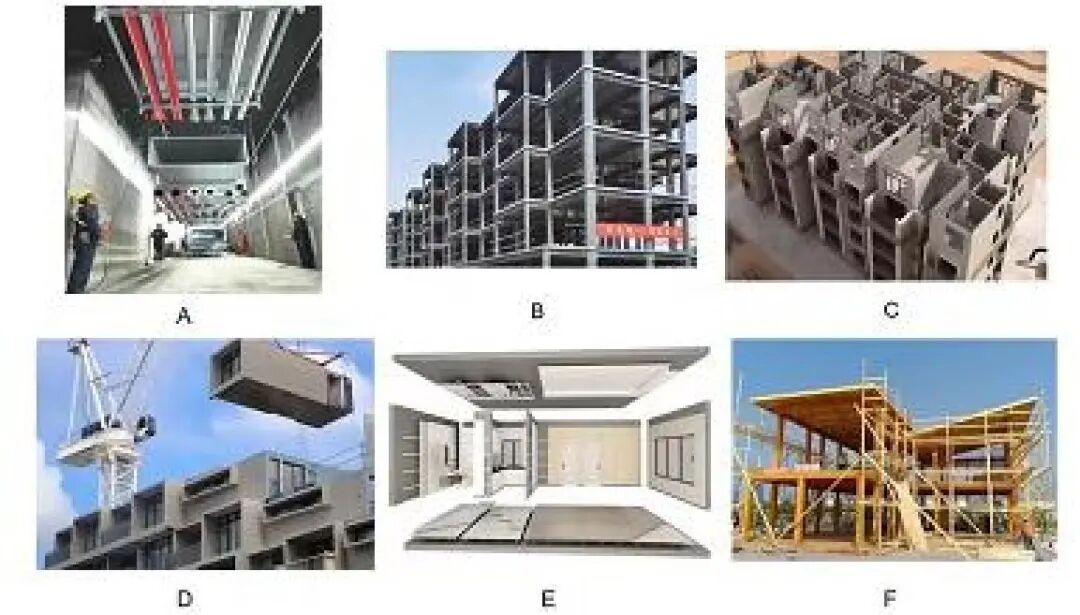 图1 装配式建筑（结构）示意图